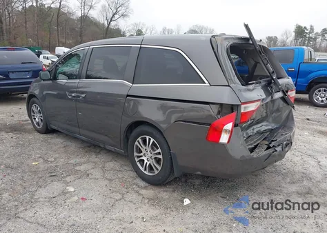 2012 Honda Odyssey Ex-L z USA, uszkodzony, nr VIN 5FNRL5H66CB086179